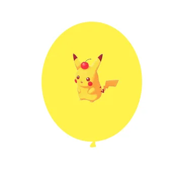 10/20pcs temo Pokemon Pikachu Temo Risanka Latex Balon Otrok rojstni dan dekoracijo Baby Tuš Dobave Globos