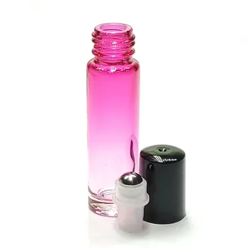 10pcs/Lot 10 ML kartuša Roll stekla Na Valj Steklenica iz Nerjavečega Jekla Vžigalnike Eterična Olja, Parfumi, Steklenice, Posode
