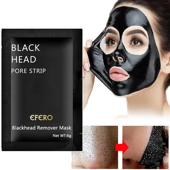 10Pcs Črno Glavo Odstranjevalec Črno Masko za Obraz Maska za Akne Zdravljenja Peel Off Črne Maske Iz Črne Pike za Nego Kože