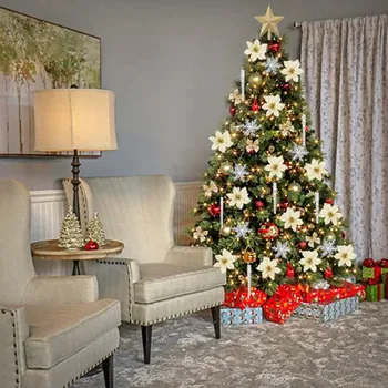 137pcs okraski za Božična drevesa nastavite Božični okraski počitnice stranka okraski za Božična darila