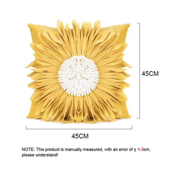 2021 Nove Blazine Pokrov Okrasni Vzglavnik Sodobne Umetniške Ustvarjalne Bombaž Daffodil Chrysanthemum Flora Coussin Doma Dekor