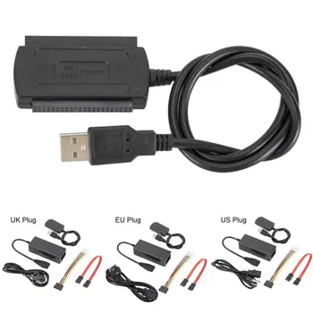 80% Off-Pretvornik-Kabel Zanesljivo Plug Igrajo Stabilno USB 2.0 SATA PATA IDE 2.5 3.5 Trdi Disk Adapter Kabel za Računalnike
