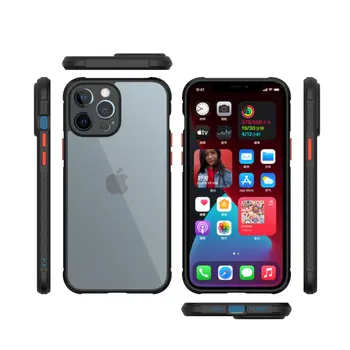 Anti-Padec Jasno Primeru za iPhone 13 12 11 Pro Max Hard Case Za iPhone 11Pro 12Pro 13Pro X XR XS Max 6 6S 7 8 Plus SE 2020 Pokrov