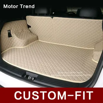 Custom fit prtljažniku avtomobila mat Camry RAV4 Soglasju Corolla Altima CRV Državljanske Fusion Focus Explorer 3D avto styling tovora linijske