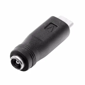 DC 5.5 2.1 mm do USB 3.1 Vrste C, USB-C napajalna Vtičnica Razširitev Polnjenje Adapter Konektor Adapter za Novi Macbook & Mobilni Telefon