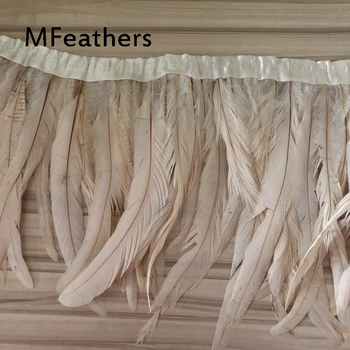 Debelo 2meter 20-45 cm Beli petelin perje okraskov needlework perje dekoracijo kakovosti oblačila, ki perje za obrt
