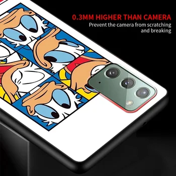 Donald Duck Luksuzni Primeru za Samusng Galaxy Note 20 Ultra 10Plus 10 Lite 8 9 10 M21 M32 F62 Ohišje Ohišje Vrečko Kritje Lupini