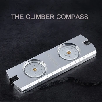 Eyeskey Strokovno Multi funkcionalne Preživetje Aluminija Opazovalni Kompas Clinometer Pobočju Višina Meritev Kompas Brezplačno Ladja