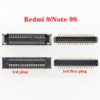 LCD-Zaslon FPC Priključek Priključite kodo Pin za Matično ploščo Za Xiaomi Redmi 9 9A Opomba 9S Opomba 9 4G 5G
