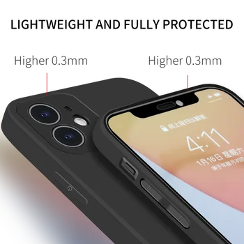 Luksuzni Shockproof Mehki Silikonski Primeru Telefon Za iPhone 13 12 11 Pro Max SE 2020 X X X X XR XS 8 7 6S Plus Nekaj Srčkan Presence Zadnji Pokrovček