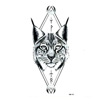 Mačka Nepremočljiva Začasne Tetovaže Moških Tatoo Body Art Srčkan Živali Henna tatoo Rokavi Tattoo Nalepka