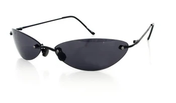 Moda Kul Matriko Neo Slog Polarizirana Kovice Sončna Očala Moških Slim Rimless Blagovno Znamko Design Sončna Očala Oculos De Sol