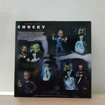 NECA Nevesta Chucky Slika Končni Chucky Tiffany Slika Dobi Srečen PVC Chucky figuric-Igrač Grozljivk noč Čarovnic Darilo