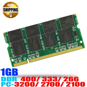 Prenosni Pomnilnik Ram so-DIMM, DDR1 PC 2700 3200 2100 / DDR 400 333 266 MHz 1 GB 200PINS Za Prenosni Računalnik Sodimm Memoria Ram