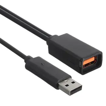 Promocija Novih EU USB AC Adapter napajalnik z USB kabel za polnjenje, za Xbox 360 XBOX360 Kinect Senzor Dropshipping