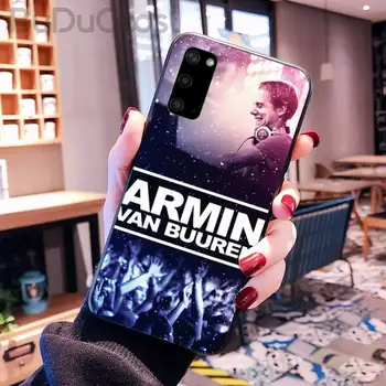 Resničnem Armin van Buuren DJ Primeru Telefon za Samsung Galaxy S10 Plus S10E S6 S7 rob S8 S9 Plus S10lite S20 Plus Ultra S20
