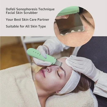 Ultrazvočno Scruber Čiščenje Obraza Massagers Obraza Piling Kavitacija Vakuumsko Čiščenje Por Piling Za Nego Kože, Kozmetični Aparati