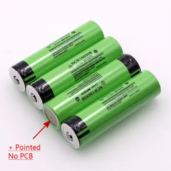 VariCore Novo Izvirno 18650 NCR18650B 3400mAh 3,7 V Li-ionska baterija za Polnjenje s Konicami(Ne PCB) baterije