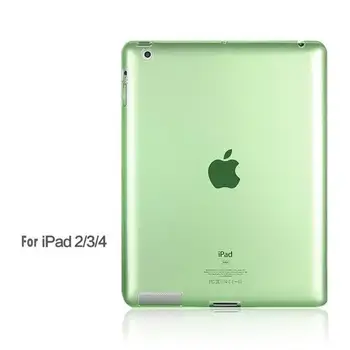 Za Apple IPad 2 3 4 9.7 palčni zaslon Visoke Kakovosti Silicij Slim Kristalno Jasno, Pokrovček Mehak TPU Ohišje Pokrov